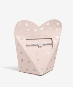 Joma Jewellery Children's From The Heart Gift Box 'Best Bestie' In Silver Plating
