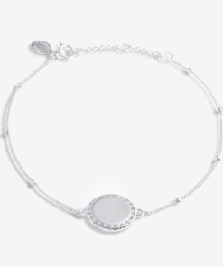 Joma Jewellery Sterling Silver 'Happy 18th Birthday' Bracelet
