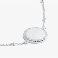 Joma Jewellery Sterling Silver 'Happy 18th Birthday' Bracelet