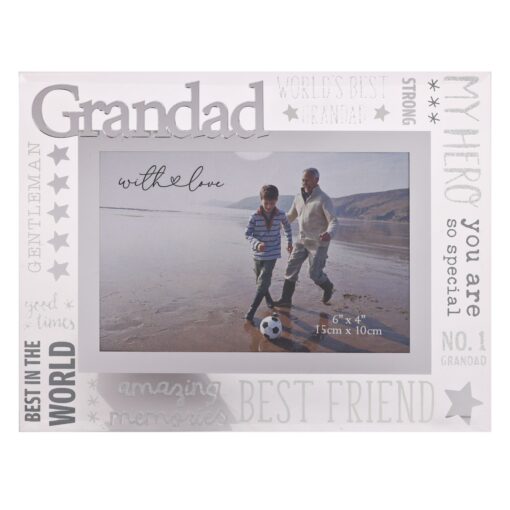 With Love Glass Frame - Grandad
